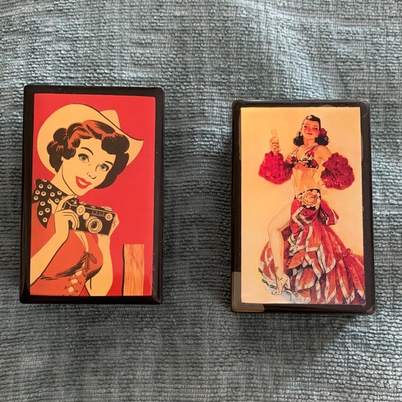 Accessories - 2001 Lucy Lu collectable Vintage Style Decorative Boxes